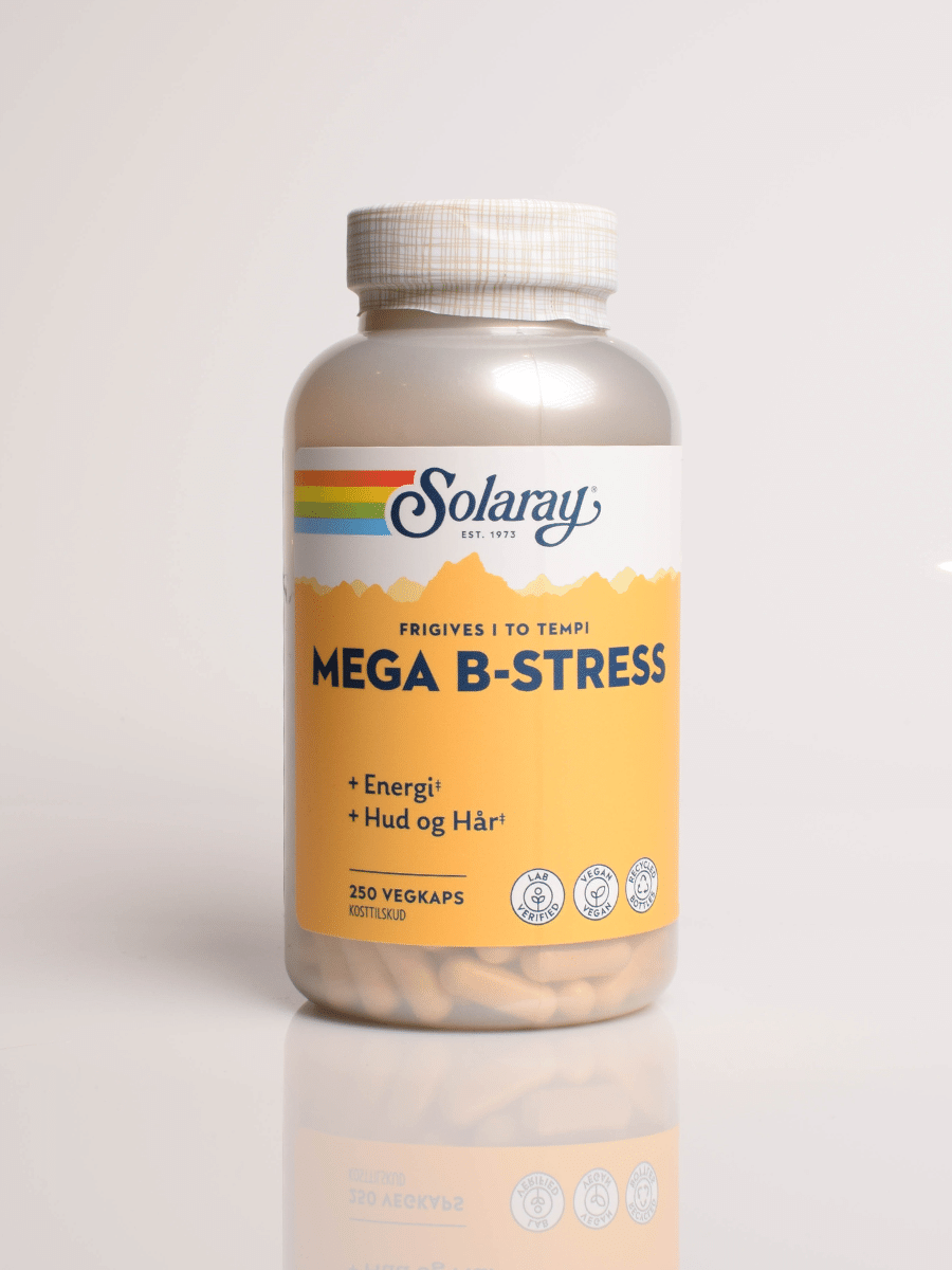 Mega B-Stress Solaray (250 kapselia)