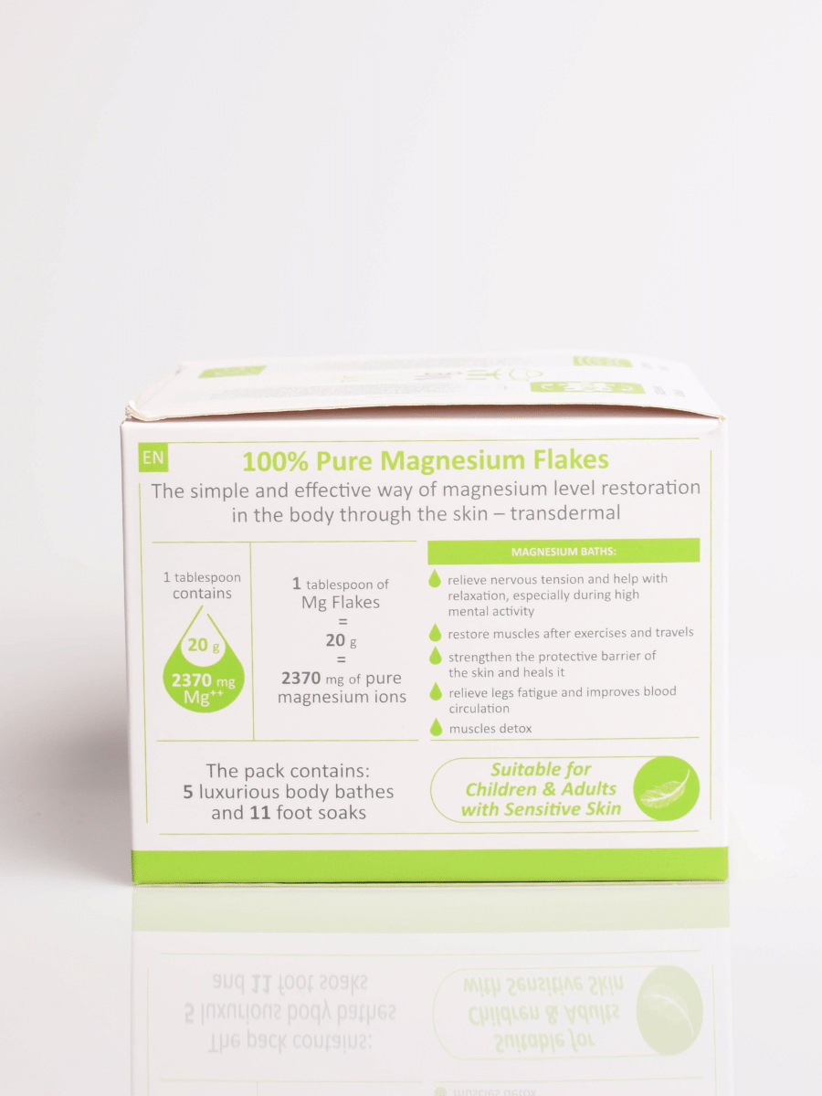 Magnesium Kylpyhiutaleet 450 grammaa