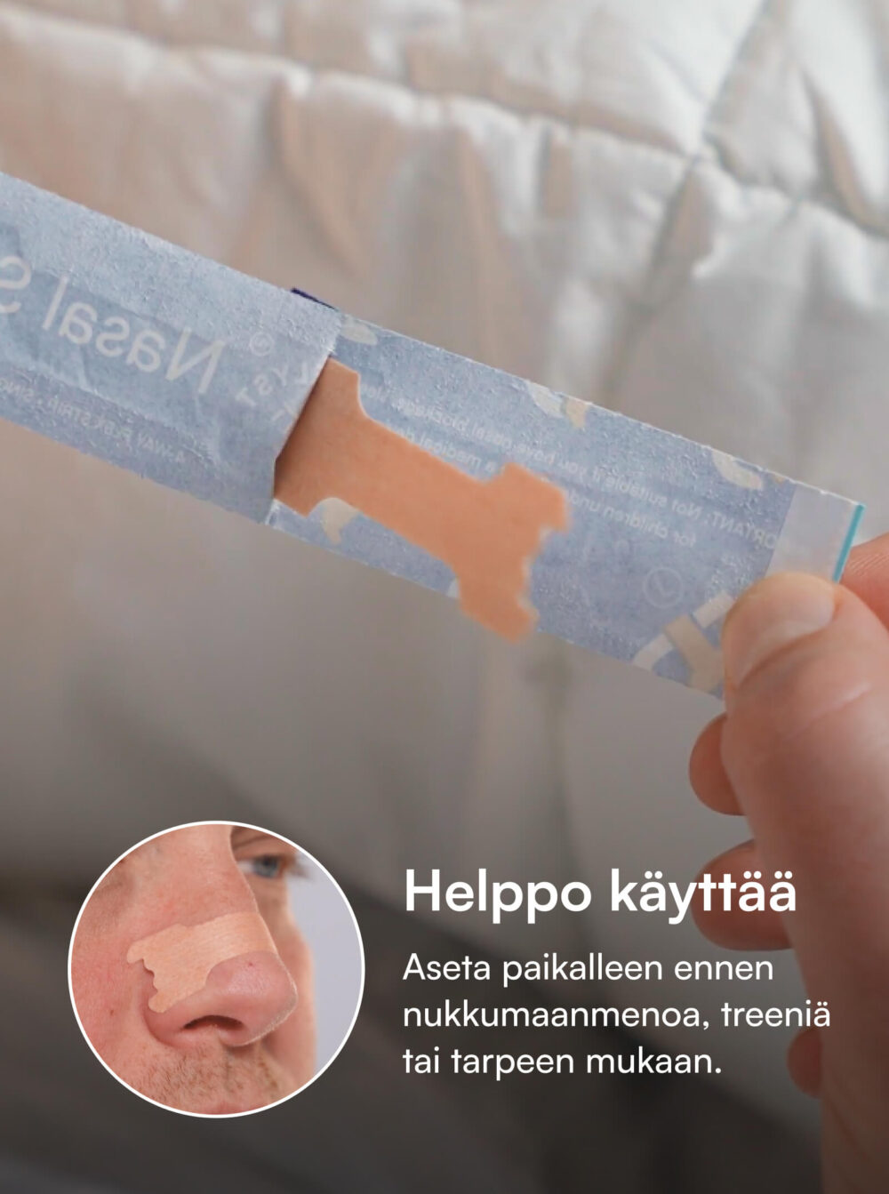 Nattelyst™ Nenäliuskat