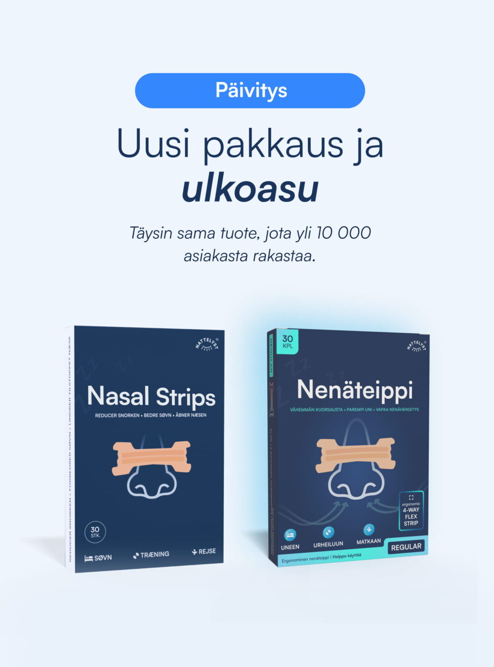 Nenäteippi (Nattelyst™)
