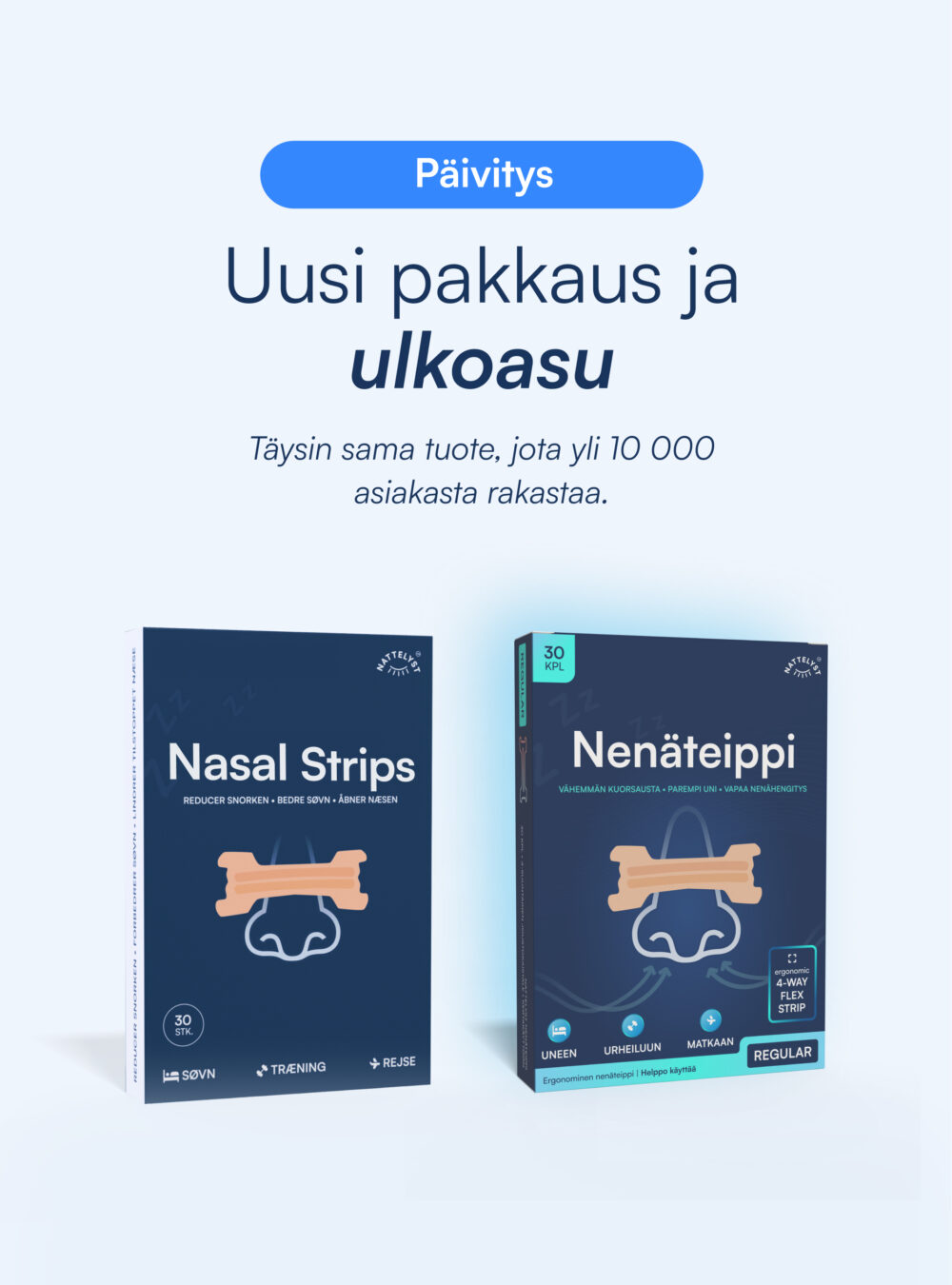 Nenäteippi (Nattelyst™)