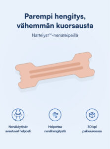 Nenäteippi (Nattelyst™)