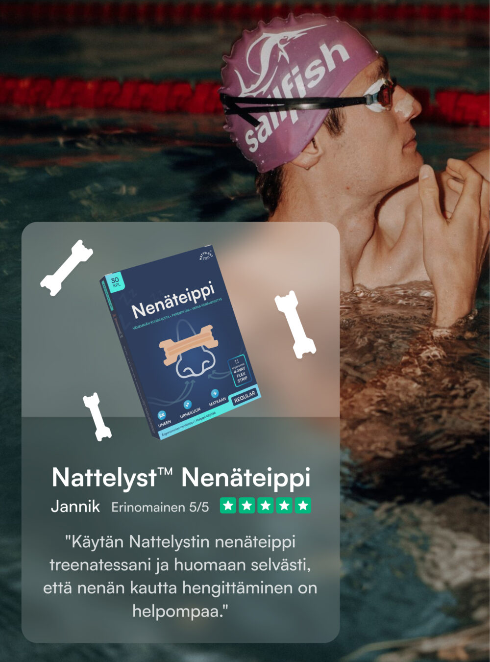 Nenäteippi (Nattelyst™)