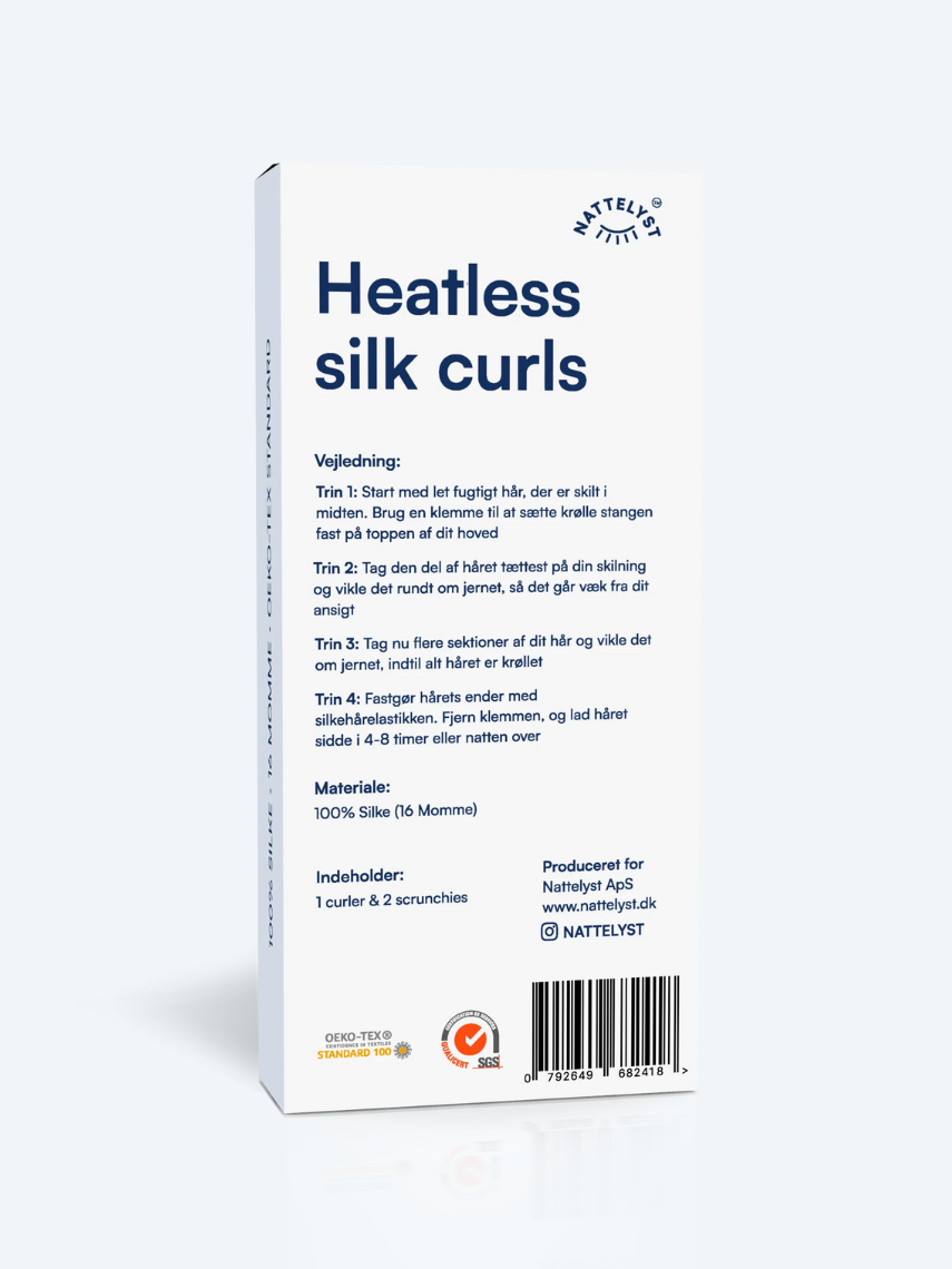 Heatless Silk Curls (OEKO-TEX) Mulberry Silkki