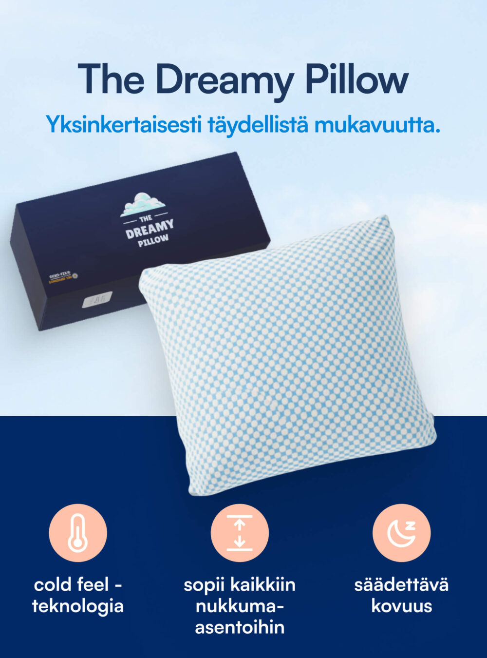 Dreamy Pillow (Bambu & Memory Foam)