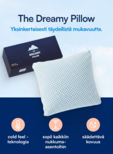 Dreamy Pillow (Bambu & Memory Foam)