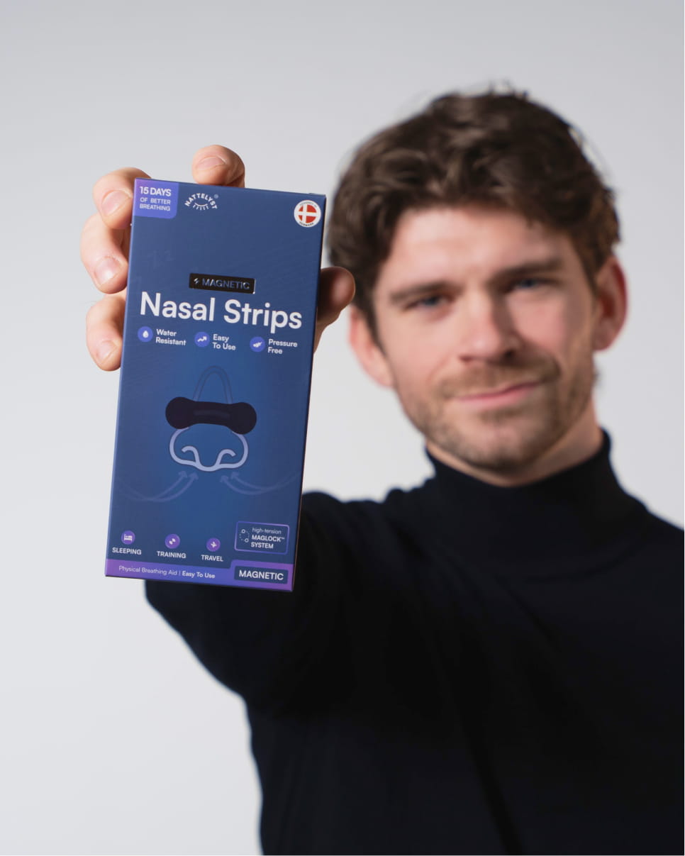 Magneettiset nenäliuskat (Parempi hengitys) Nattelyst™