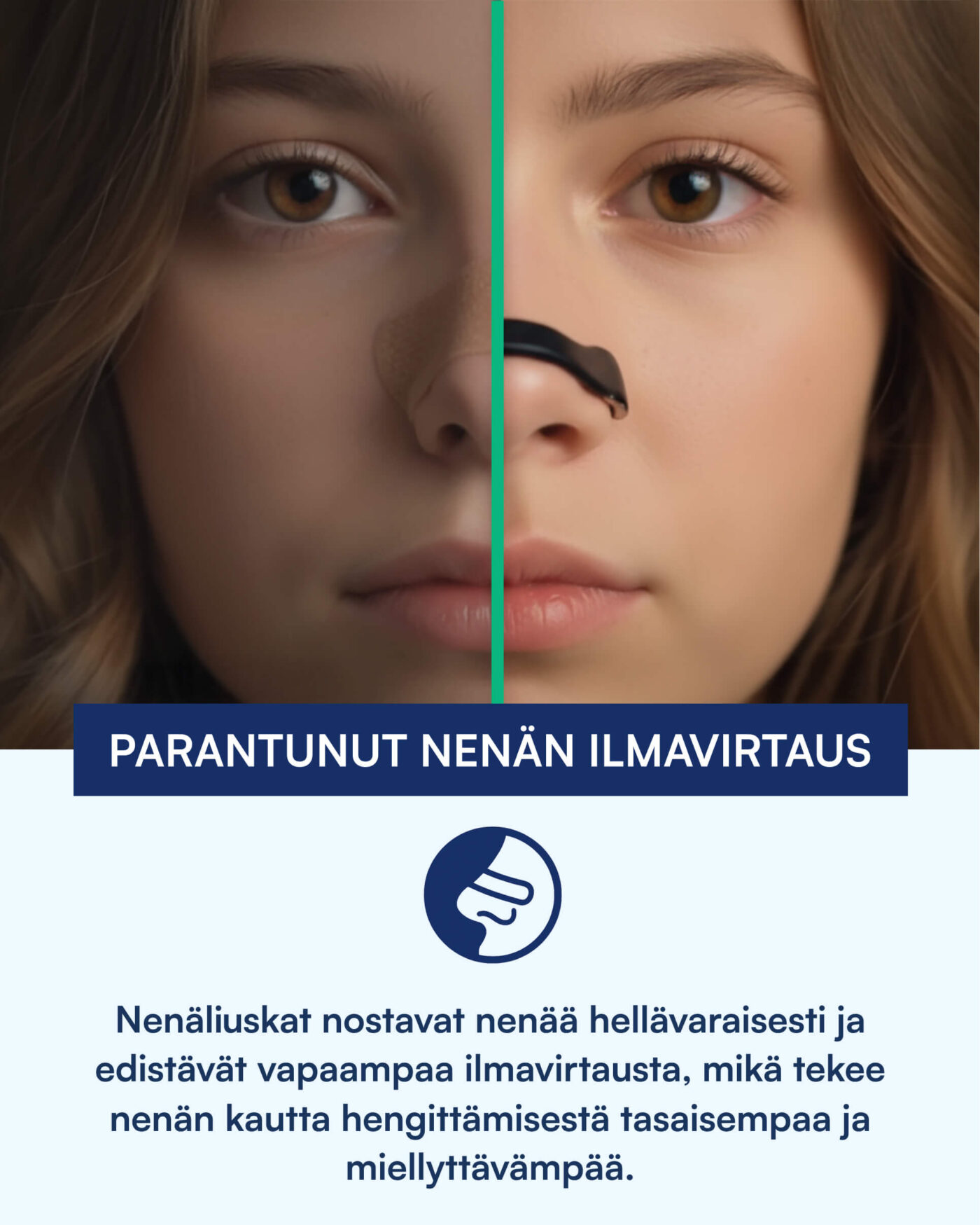 Nenämagneetti (Nattelyst™)