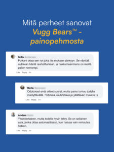 Buddy (Laiskiainen Painopehmolelu) Vugg Bears™