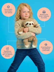 Buddy (Laiskiainen Painopehmolelu) Vugg Bears™