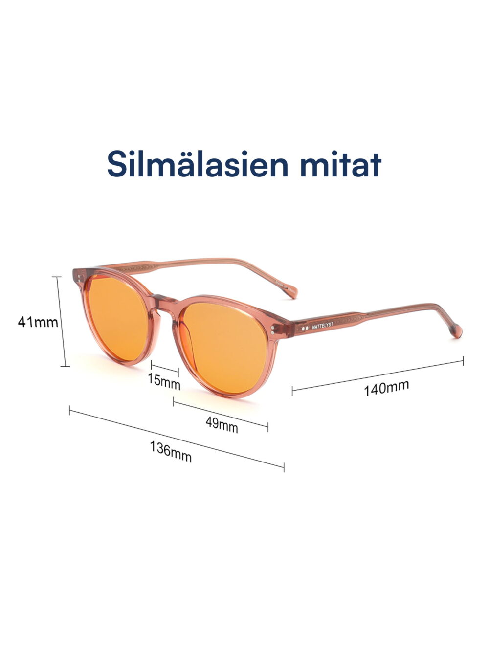 Sinivalolasit Amber